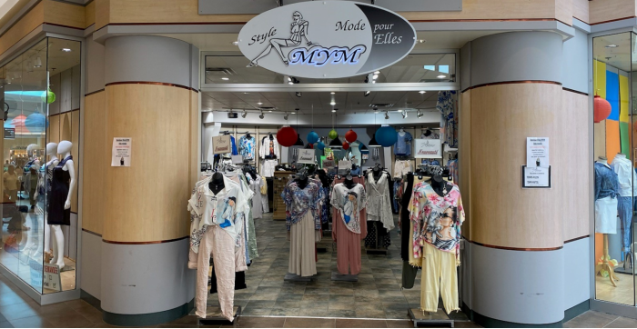 Plusieurs boutiques de vêtements pour femmes situé à  St-Jérôme, Saint-Hyacinthe, Joliette, Trois-rivières et Shawinigan